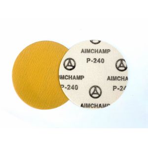 5inch 125mm Aluminum Oxide Abrasive Sanding Disc Golden Hook And Loop Disc