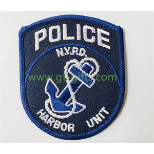 Custom Embroidery Patch/embroidery patches with Sewing Boarder and Iron on