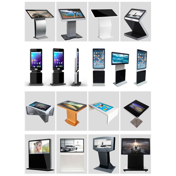 Floor Stand Digital Signage 43 Advertising Kiosk Video Indoor Kiosk Touch Screen