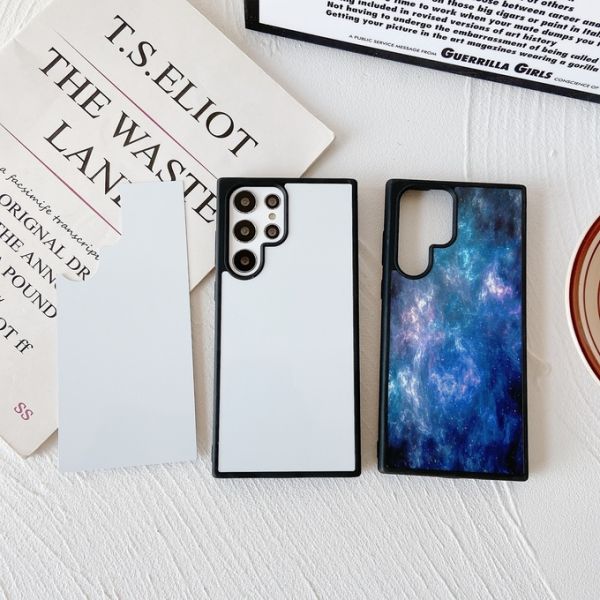 2D Sublimation Phone Case TPU PC Black Cell Phone Cases For Iphone 16 15 14Pro Max