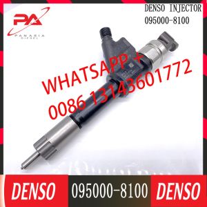 095000-8100 Common Rail Injector 095000-8101 VG1096080010 For HOWO A7
