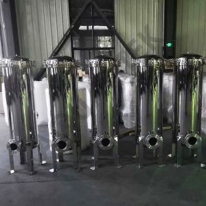 Stainless Steel Multi Cartridge Filter Housing for Standard Filtration Precision