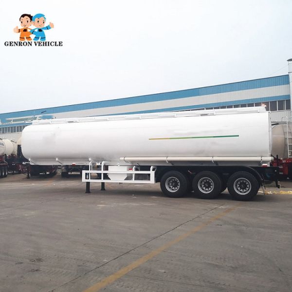 Tanzania 6mm 40000L 2 Compartments 3 Axles Petroleum Oil Tanker For National Petroleum Station