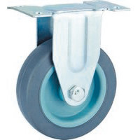 Fixed Grey TPR caster ,  2-5  light medium duty themopplastic rubber Caster for furniture, Moving castor
