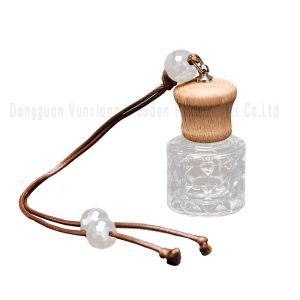 UV Printing Handling Wooden Car Fragrance Bottle Lid for Elegant and Stylish Car