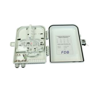 16 core Outdoor Fiber Optic Distribution Box with ABS material