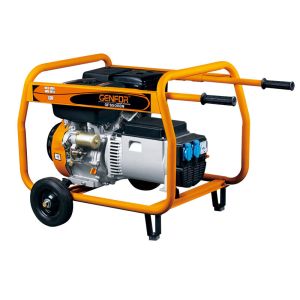 7KW Three Phase Portable Gasoline Generator Easy To Operate And Move