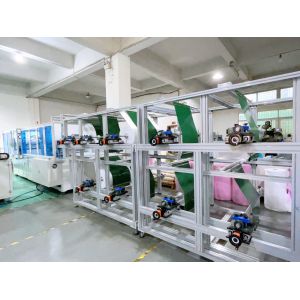 220V/380V 3P small non woven automatic bag machine making With Motion Controller