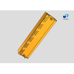 RJ45 6-port jack Cat.5 THT angled