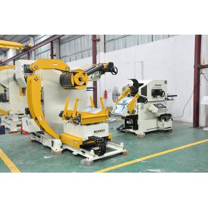 Fully Automatic 3 in 1 Metal Sheet Servo Straightening Machine for Sheet Metal