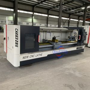Heavy Duty Flat Bed CNC Lathe Machine 4/6m/min X/Z Rapid Traverse Included