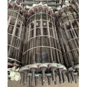 China Class 8.8 HDG Anchor Bolt System With Setting Plate For Power Transmission Steel on sale