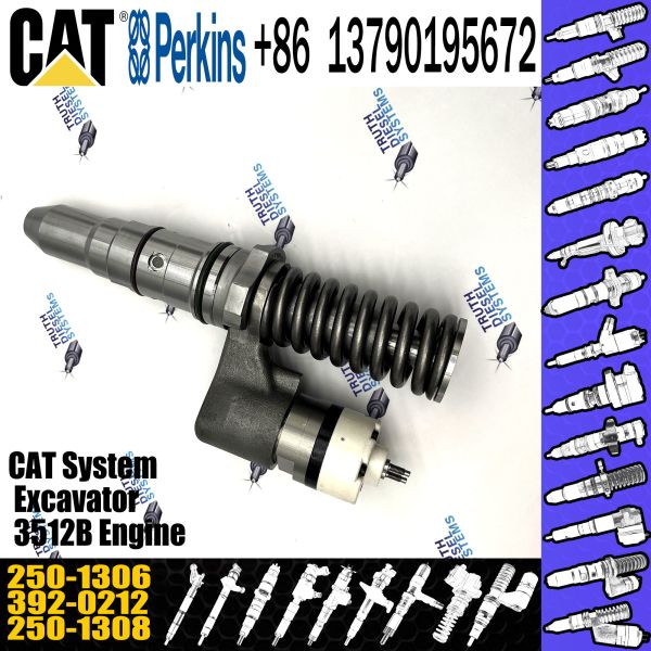 Cat Fuel Injector 3920206 10r-1284 For Caterpillar 3508 3512 3516 3524 Engine Part 386-1758 250-1306