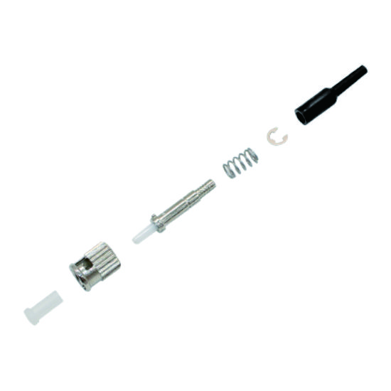 ST 0.9mm Pre-polished Ferrule Field Assembly Fiber Optical patch Connector