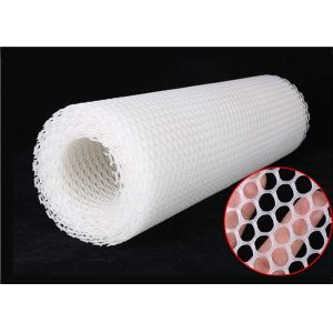 100mm Plastic Garden Netting Hexagonal Hole White Extruded Hdpe Plain