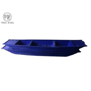 China B6M 10 Persons Commercial Small Lightweight Row Boats For Fishing Rotomolding on sale