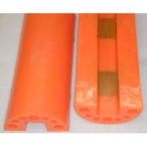 Elastic Industrial Polyurethane Parts Nature PU With Abrasion Resistance