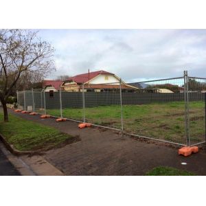Anti Climb Temporary Barricade Fence , 1.8x2.4m Movable Temporary Fence