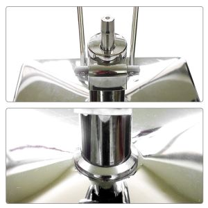 Sleek And Durable Barber Chair Support Lift Adjustment In Plating Color