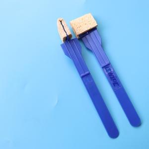 Cheap High Absorbency Rectangular Cellulose Sponge Stick Specimen Collection Stick-Mounted Sponge Swab Applicator for sale