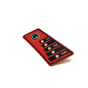 Cheap Waterproof LED Membrane Switch 0.125mm With Velvet Texture for sale