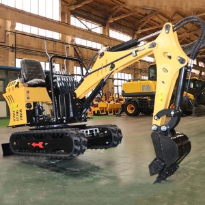 Customized Yellow Mini Excavator Machine 800kg With Changchai Engine