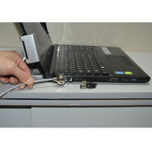COMER Anti-Theft Cable Chain Lock Security For Laptop PC Notebook table mounting