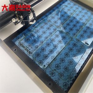 700W Tempered Glass Die Cutter For Stickers 3D Daqin Mobile Laser Machine