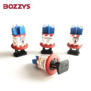 Red Color Circuit Breaker Lock Out , Humanity Design Lockout Tagout Devices