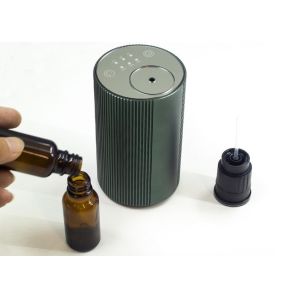 Wireless Rechargeable Waterless Pure Essential Oil Nebulizer Car Aroma Diffuser