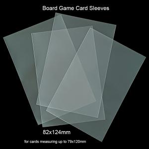 China Non Glare Board Game Sleeves 82x124mm Gamegenic Clear Sleeves on sale
