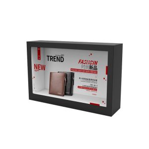 43 Inch TFT IPS Transparent Lcd Panel Advertising Monitor Showcase