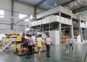 Cheap Electrostatic Electret Treatment Meltblown Fabric Production Line With CE for sale