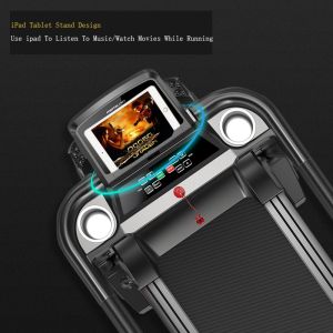 Customized 150kg Load Commercial Folding Treadmill With LCD Screen