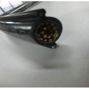 Round Pendant Control Cable with 1 Steels For Crane and Lifter RVV1G 9*1.0MM2
