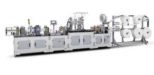Cheap User Friendly KN95 Face Mask Making Machine With Computer PLC Programming Control System for sale