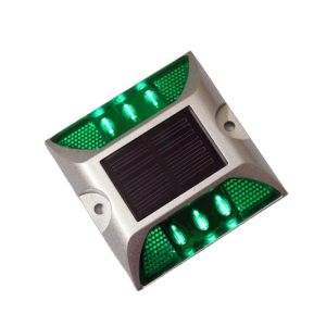 China Red Reflective Tape Aluminium PC Solar Road Stud for Increased Road Visibility on sale