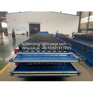 45# Steel Watertight Double Layer Roll Forming Machine
