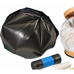 1.2 Mil Thickness Recyclable Garbage Bags for Eco-Friendly and Durable Waste