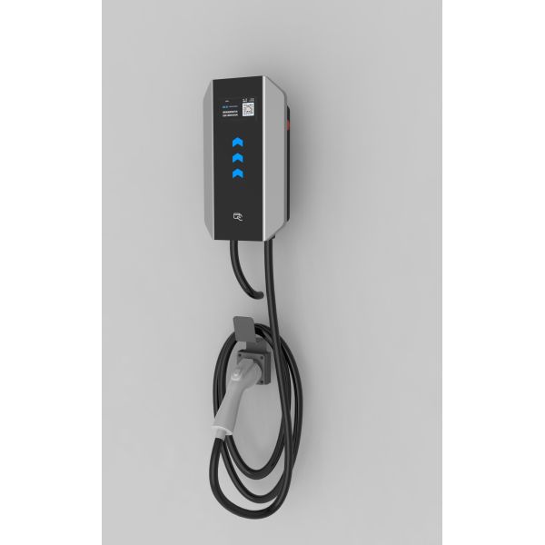 Quality Wall-Mounted Pedestal Charger ABS with Type 2 Plug 3-in-1 RFID App LCD Screen OCPP Ready wholesale