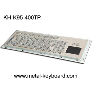 95 Keys Metal Industrial Keyboard Layout Customizable 30mA Waterproof