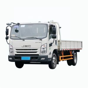 China JMC Single Row Column  Plate-type Cargo Truck   Goods Train Fender Truck on sale