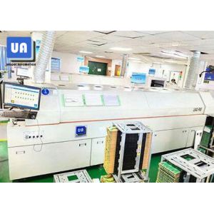 China PC PLC Lead Free Reflow Oven Machine 7 Zones 1500mm/Min Conveyor RF-700I on sale