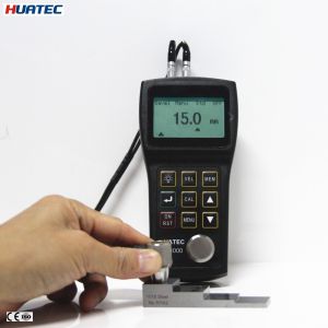 Ultrasonic Through Coating Thickness Gauge Ultrasonic Depth Meter Portable