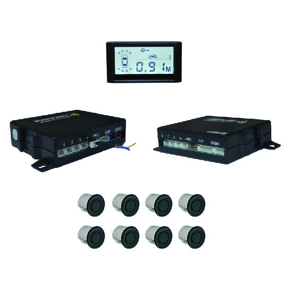 Quality 2.5m Front And Rear Radar Detector 2.4 Feet Backup Sensors For Pickup Trucks wholesale