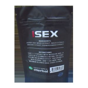 Stand up resealable smell proof foil zipper bags with custom printing