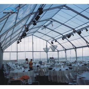 Transparent Modern Polygon Tent Flame Restardant Cover Long Service Life