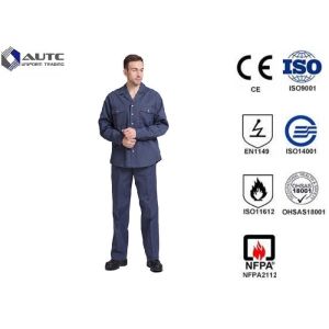 L Best 8 cal Arc Flash Category 1 Protective Suit For ASTM F2621