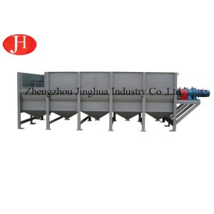 Electric Cassava Flour Processing Equipment Paddle Cleaning Machine Steady