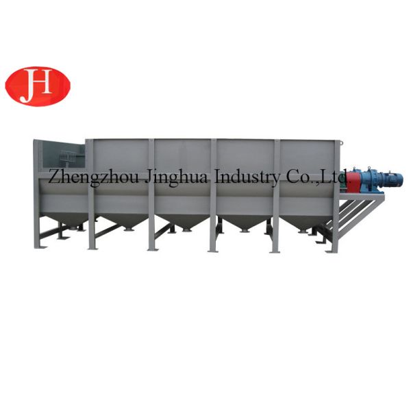 Electric Cassava Flour Processing Equipment Paddle Cleaning Machine Steady